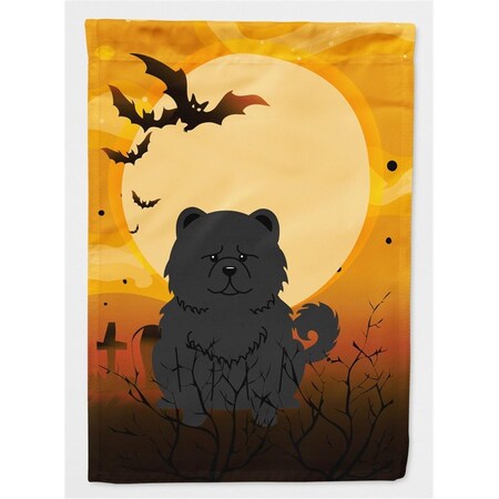Carolines Treasures Halloween Chow Chow Black Flag Canvas House Size BB4409CHF